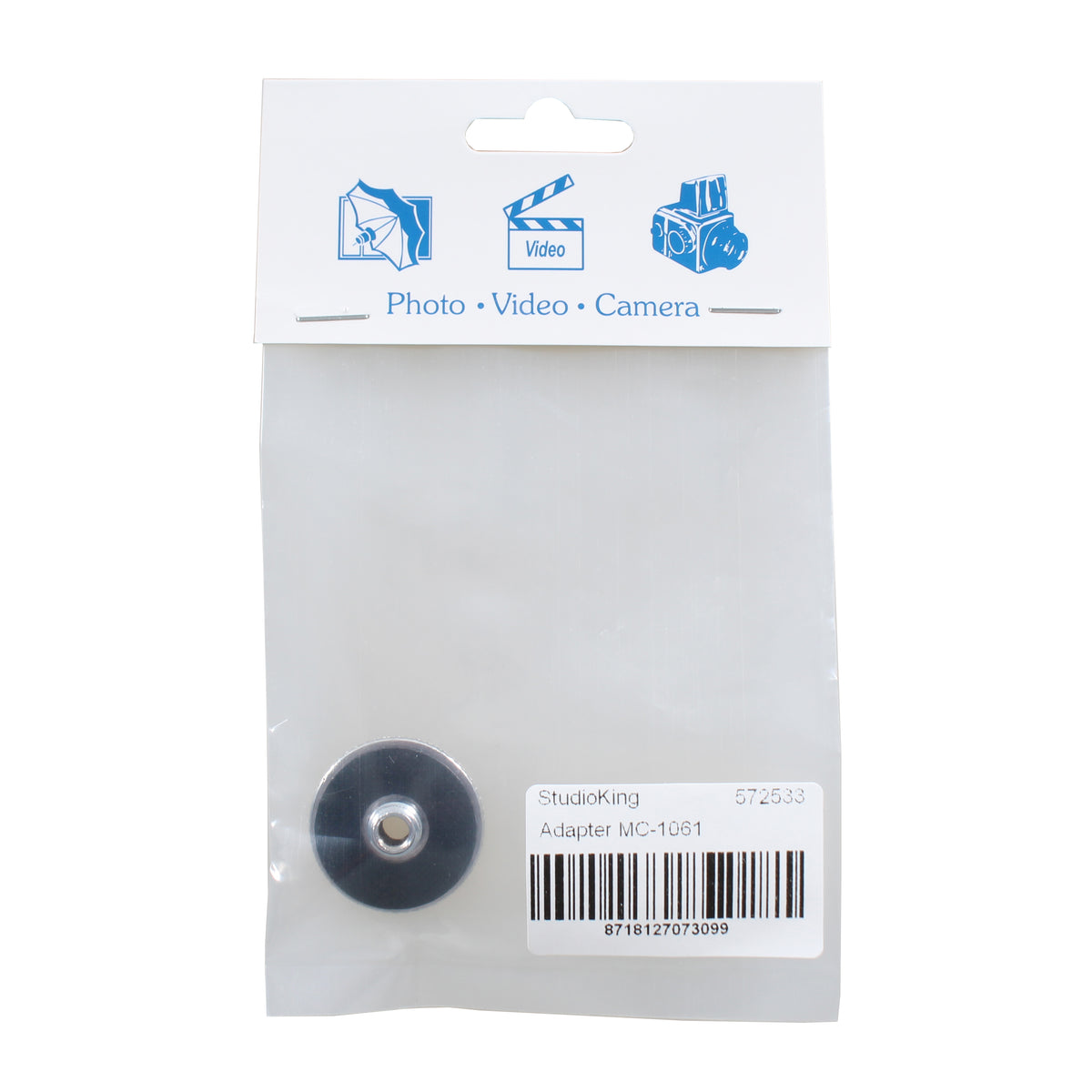 StudioKing Spigot Verlaufadapter MC-1061 1/4" Female 3/8" Male — 3