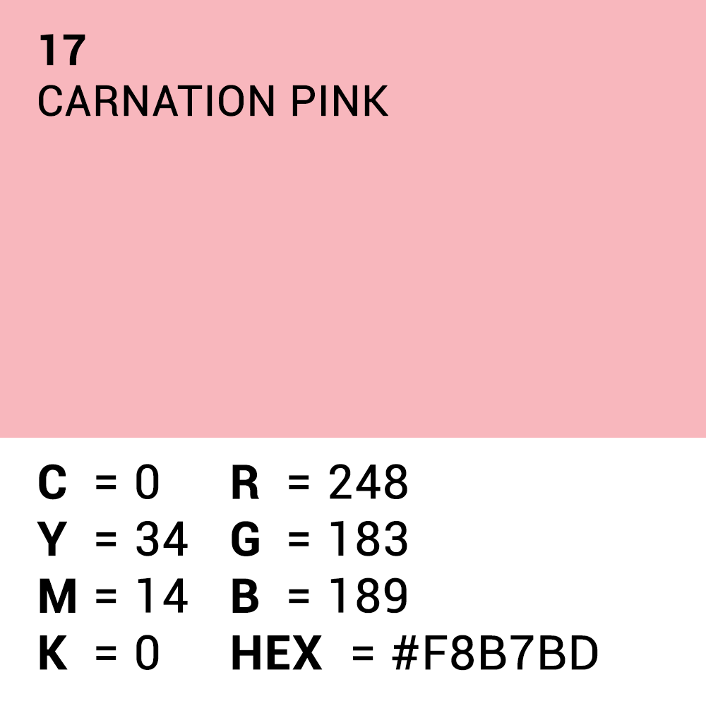 Superior Hintergrund Papier 17 Carnation Pink 1,35 x 11m — 5