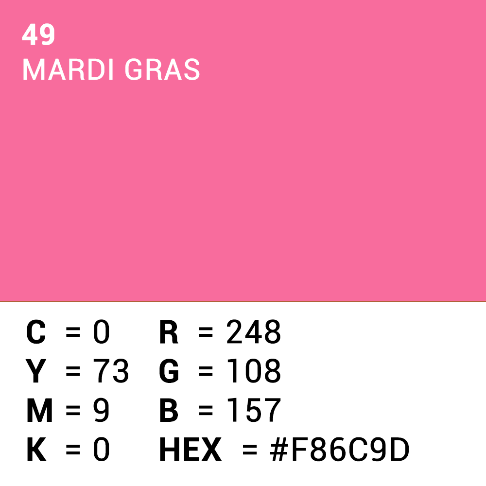 Superior Hintergrund Papier 49 Mardi Gras 1,35 x 11m — 5