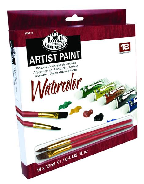 Royal & Langnickel Water Colour Sets - Essentials - 18 pack