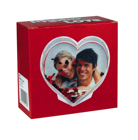 Zep Foto Kugel Cuore Set 6x P9008 9x9 cm — 2