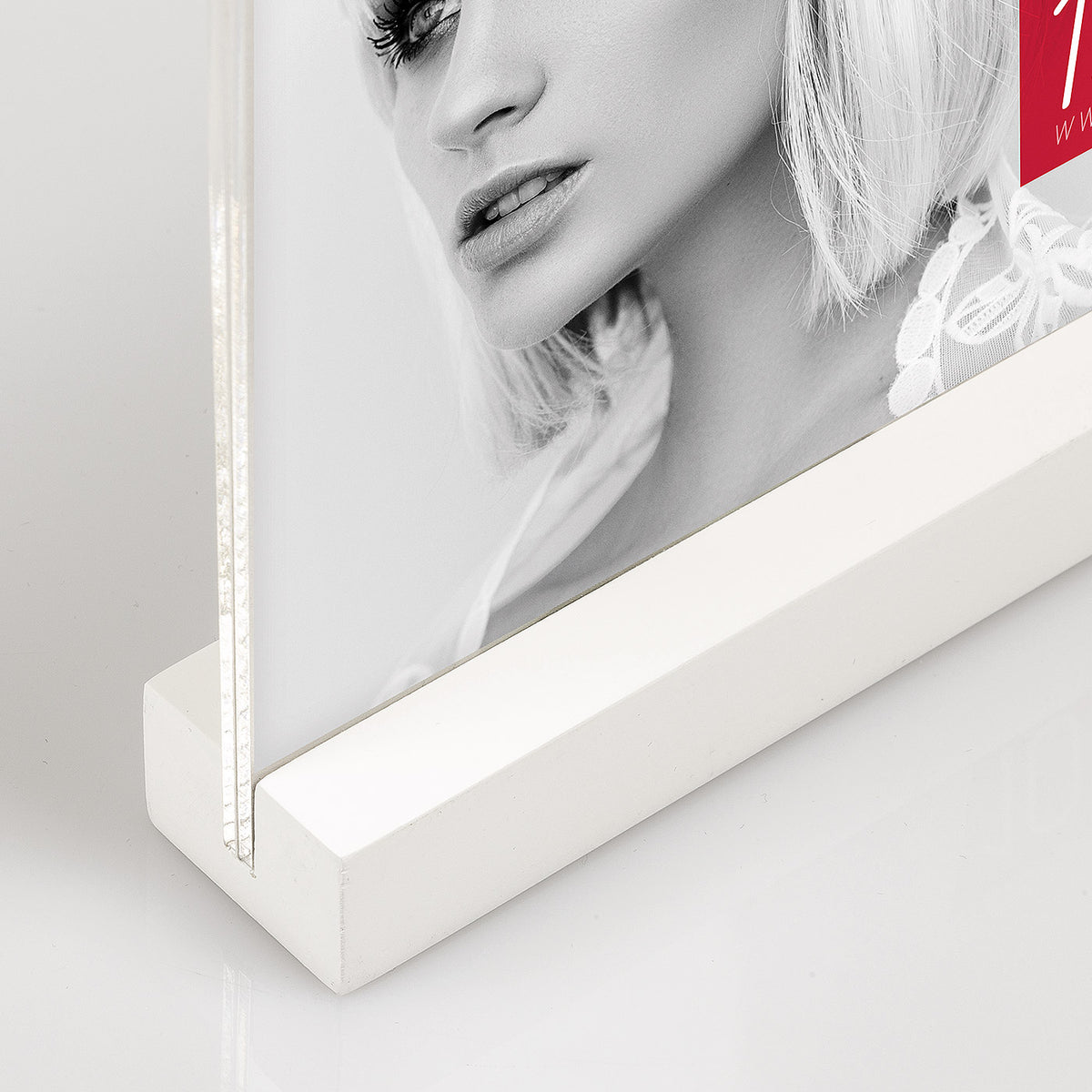 Zep Bilderrahmen Acryl AQ668W Dresda White 15x20 cm — 2