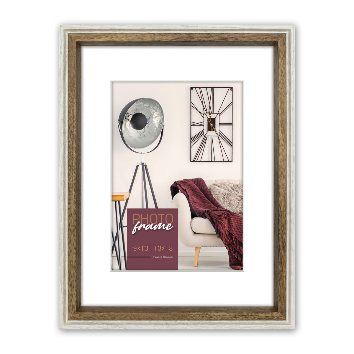 Zep Bilderrahmen DN723W Palmi White 15x20 / 20x30 cm