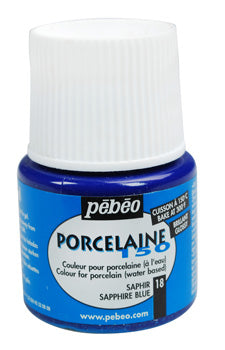 Pebeo Porcelaine 150 Porzellanfarbe 45 ml - 18 - Saffier
