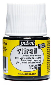 Pebeo Vitrail Transparente Glasfarbe 45 ml - 23 - Citroen