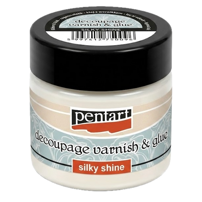 Pentart Decoupage Glue & Silky Varnish - 50 ml