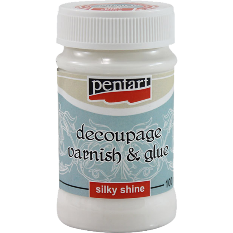 Pentart Decoupage Glue & Silky Varnish - 100 ml
