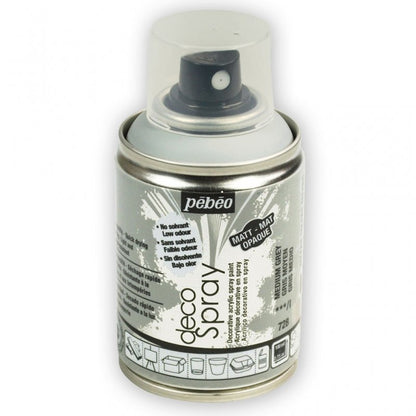 Pebeo Decospray Acryl Decoratieverf 100 ml - Medium Grau