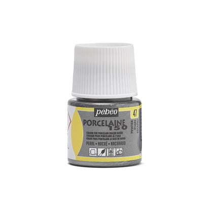 Pebeo Porcelaine 150 Porzellanfarbe 45 ml - 47 - Tin