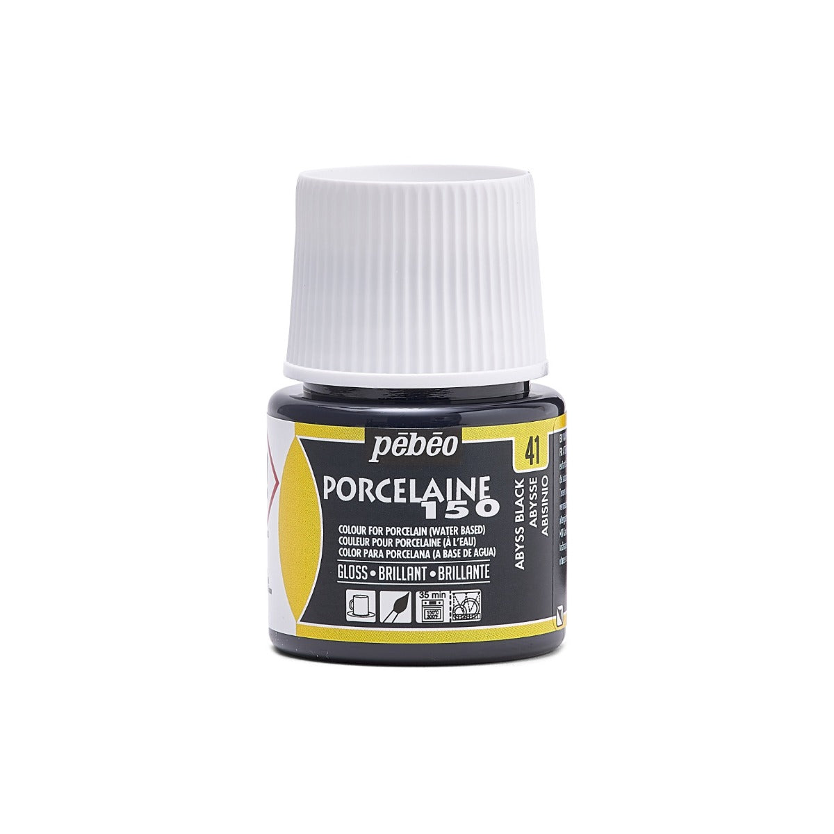 Pebeo Porcelaine 150 Porzellanfarbe 45 ml - 41 - Abyss
