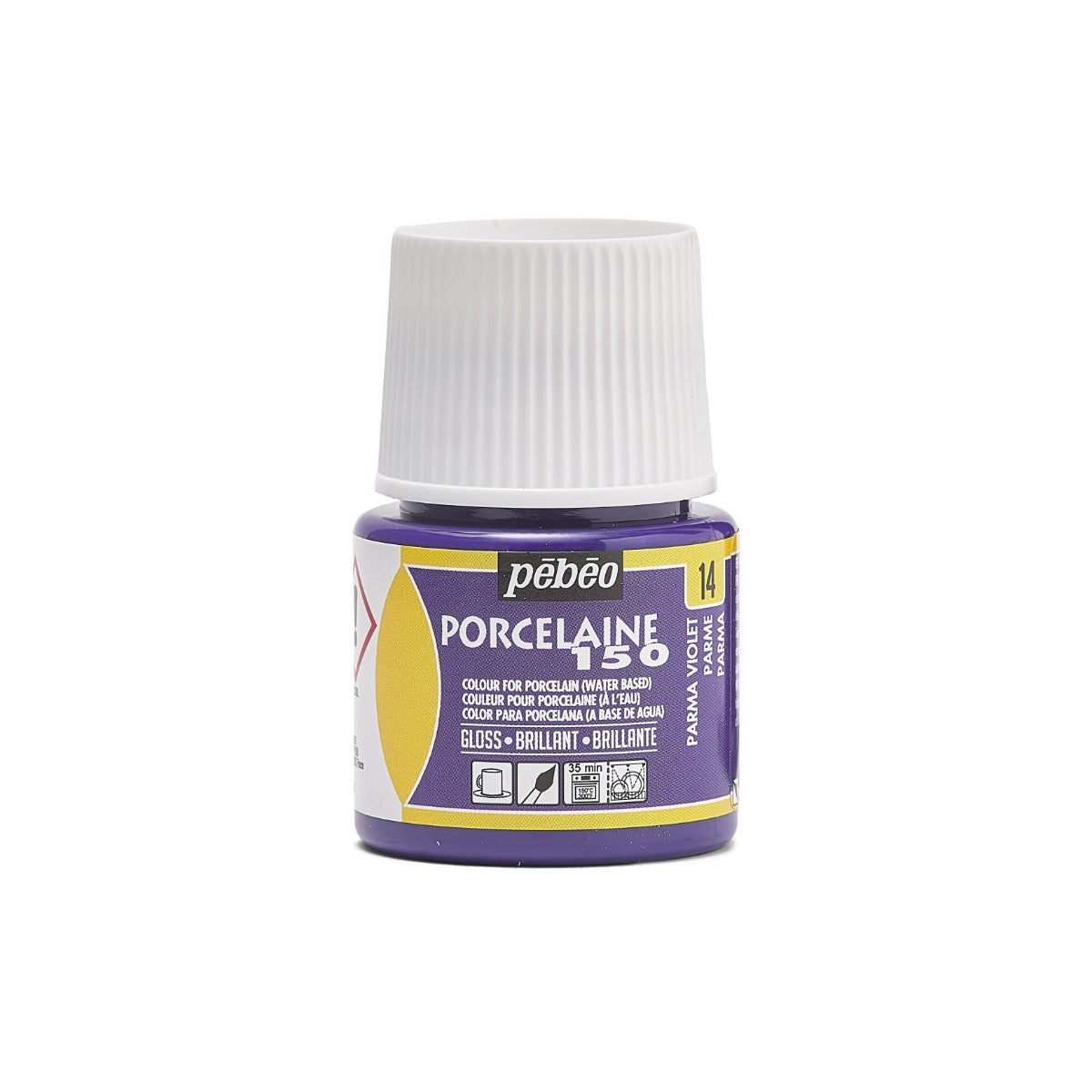 Pebeo Porcelaine 150 Porzellanfarbe 45 ml - 14 - Violett