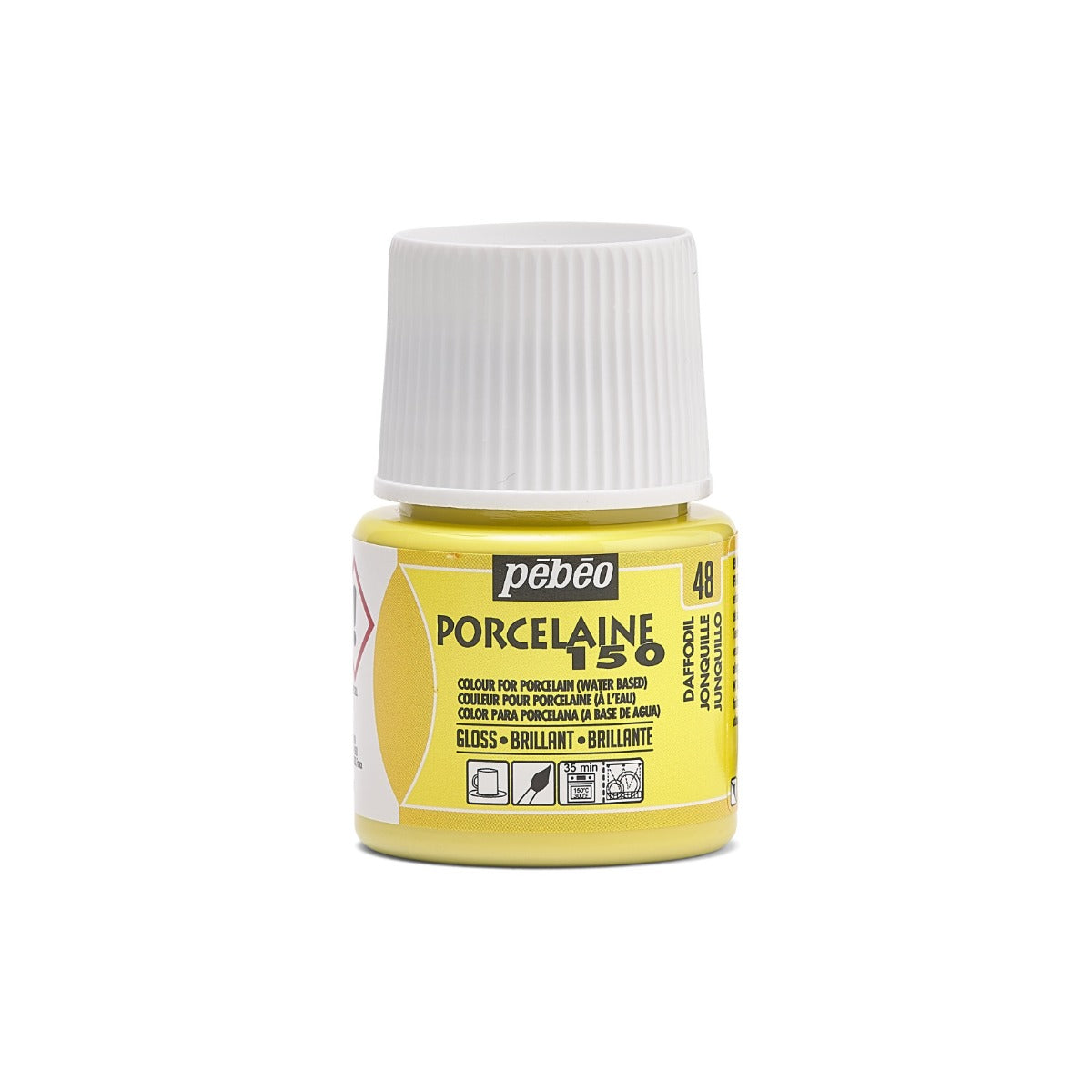 Pebeo Porcelaine 150 Porzellanfarbe 45 ml - 48 - Gele Narcis