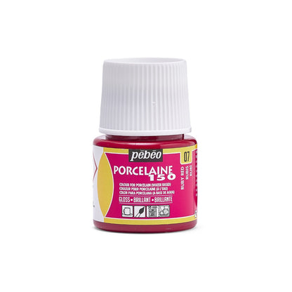 Pebeo Porcelaine 150 Porzellanfarbe 45 ml - 07 - Robijn