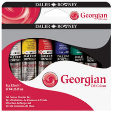 Daler-Rowney Georgian Oil Sets - Starterset - 6 x 22 ml