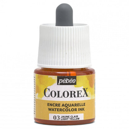 Pebeo Colorex Aquarelltinte 45 ml - 03 - Hellgelb