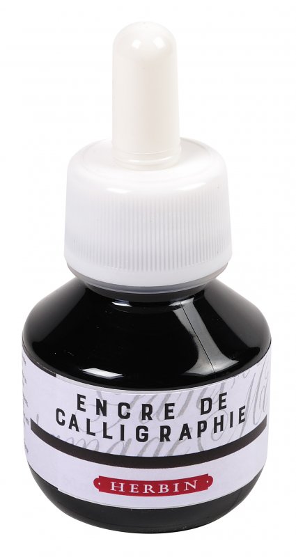 Herbin Calligraphic Ink 50 ml - Schwarz