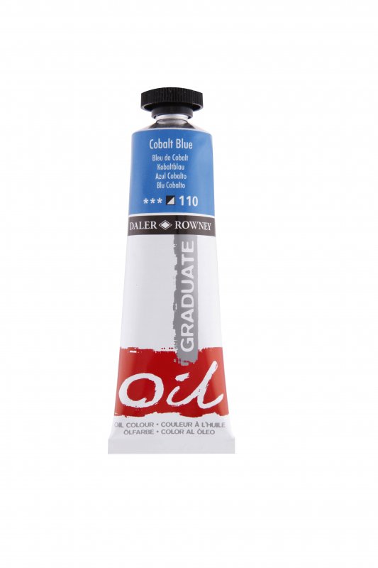 Daler-Rowney Graduate Ölfarbe 38 ml - Kobaltblau