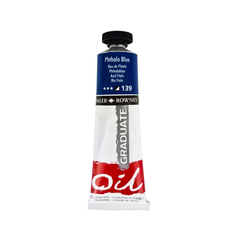 Daler-Rowney Graduate Ölfarbe 38 ml - Phthaloblau