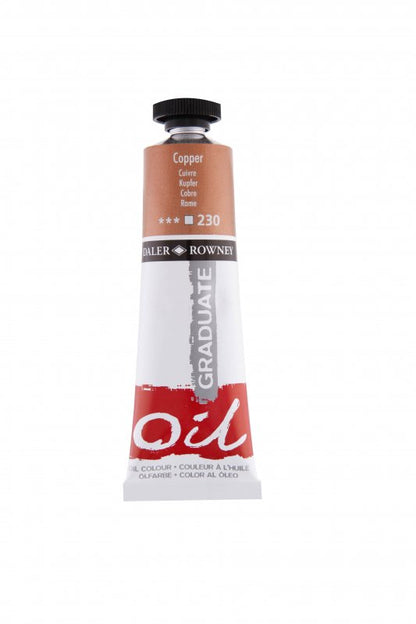 Daler-Rowney Graduate Ölfarbe 38 ml - Kupfer