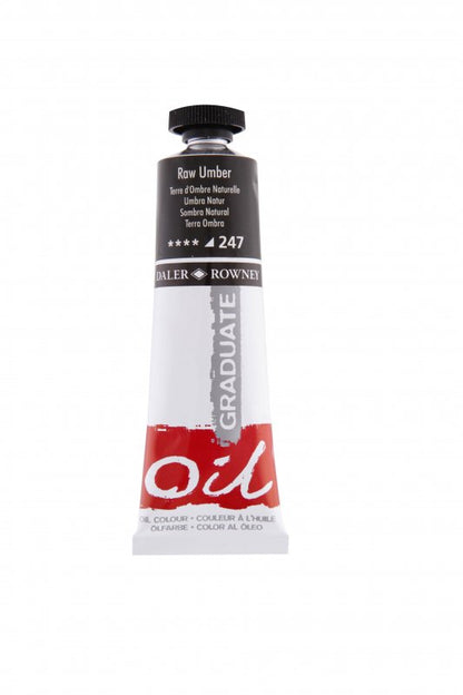 Daler-Rowney Graduate Ölfarbe 38 ml - Naturumbra