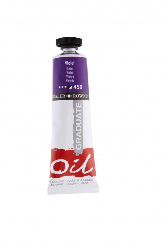 Daler-Rowney Graduate Ölfarbe 38 ml - Violett