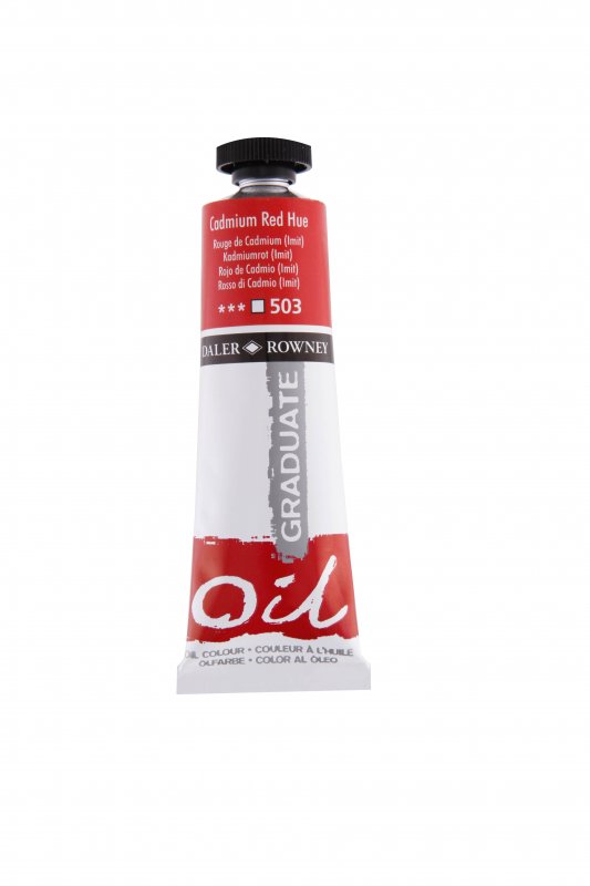 Daler-Rowney Graduate Ölfarbe 38 ml - Kadmiumrot (Imit)