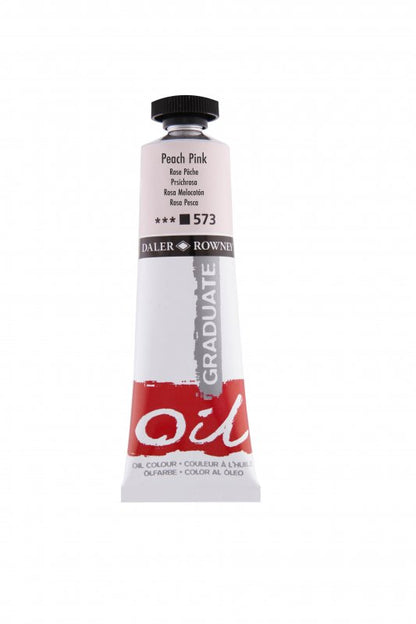 Daler-Rowney Graduate Ölfarbe 38 ml - 573 - Portret Roze