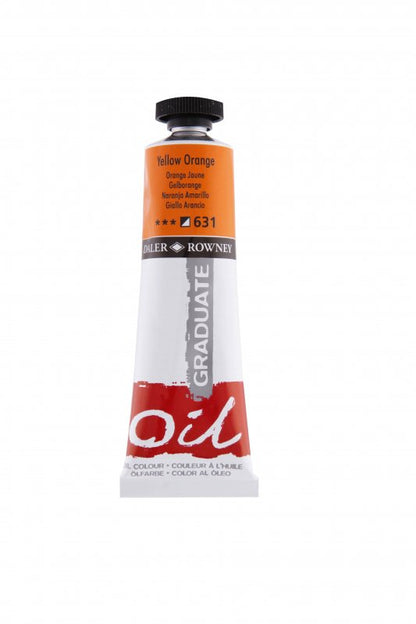 Daler-Rowney Graduate Ölfarbe 38 ml - Gelb Orange