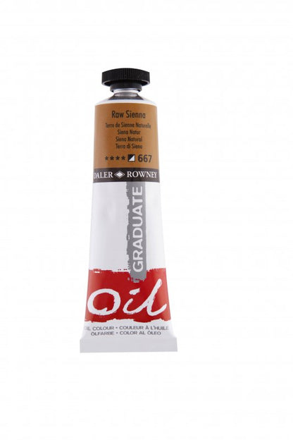 Daler-Rowney Graduate Ölfarbe 38 ml - Natur-Siena