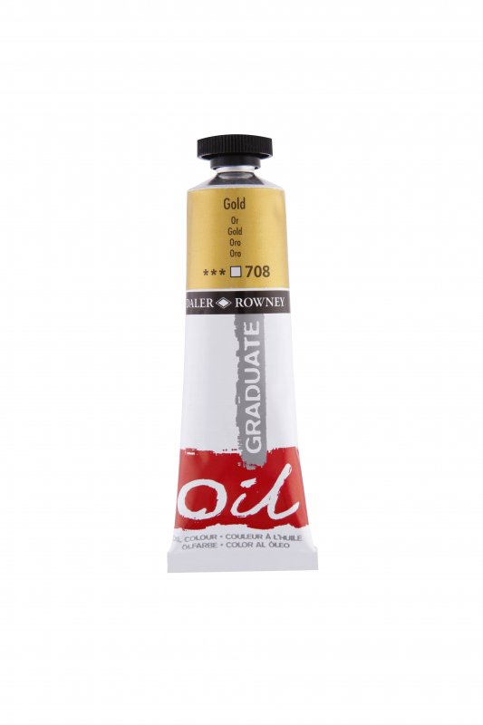 Daler-Rowney Graduate Ölfarbe 38 ml - Gold