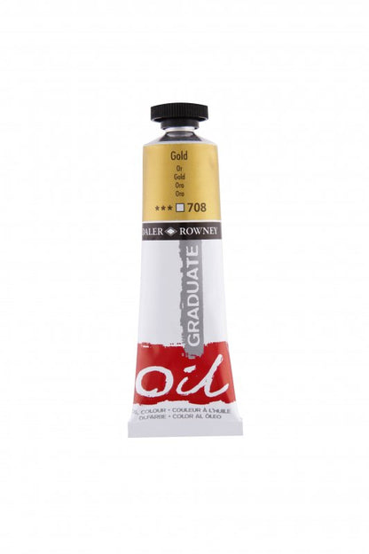 Daler-Rowney Graduate Ölfarbe 38 ml - Gold
