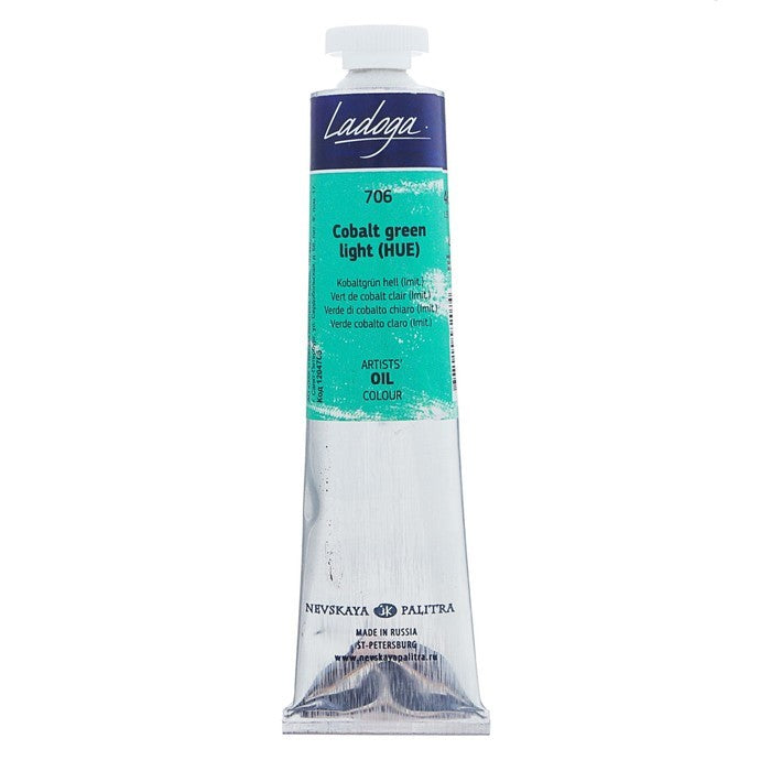 Ladoga Oil Paint 46 ml - Kobaltgrün hell (Imitation)