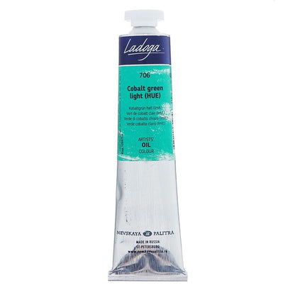Ladoga Oil Paint 46 ml - Kobaltgrün hell (Imitation)