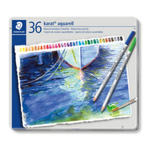 Staedtler Karat Aquarell Aquarellstifte Metalletui - 36 Stück