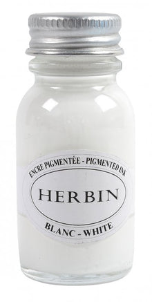 Herbin Pigmented Ink 15 ml - Weiß