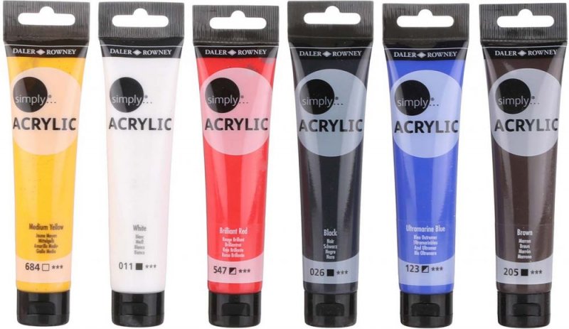Daler-Rowney Simply Acrylic Sets