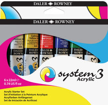 Daler-Rowney System3 Acrylic Sets - 6 x 22 ml