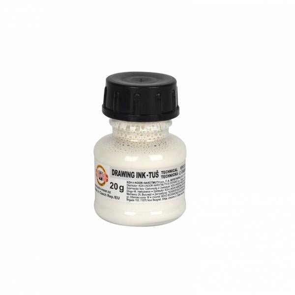 Koh-i-Noor School Drawing Ink 20 g - White