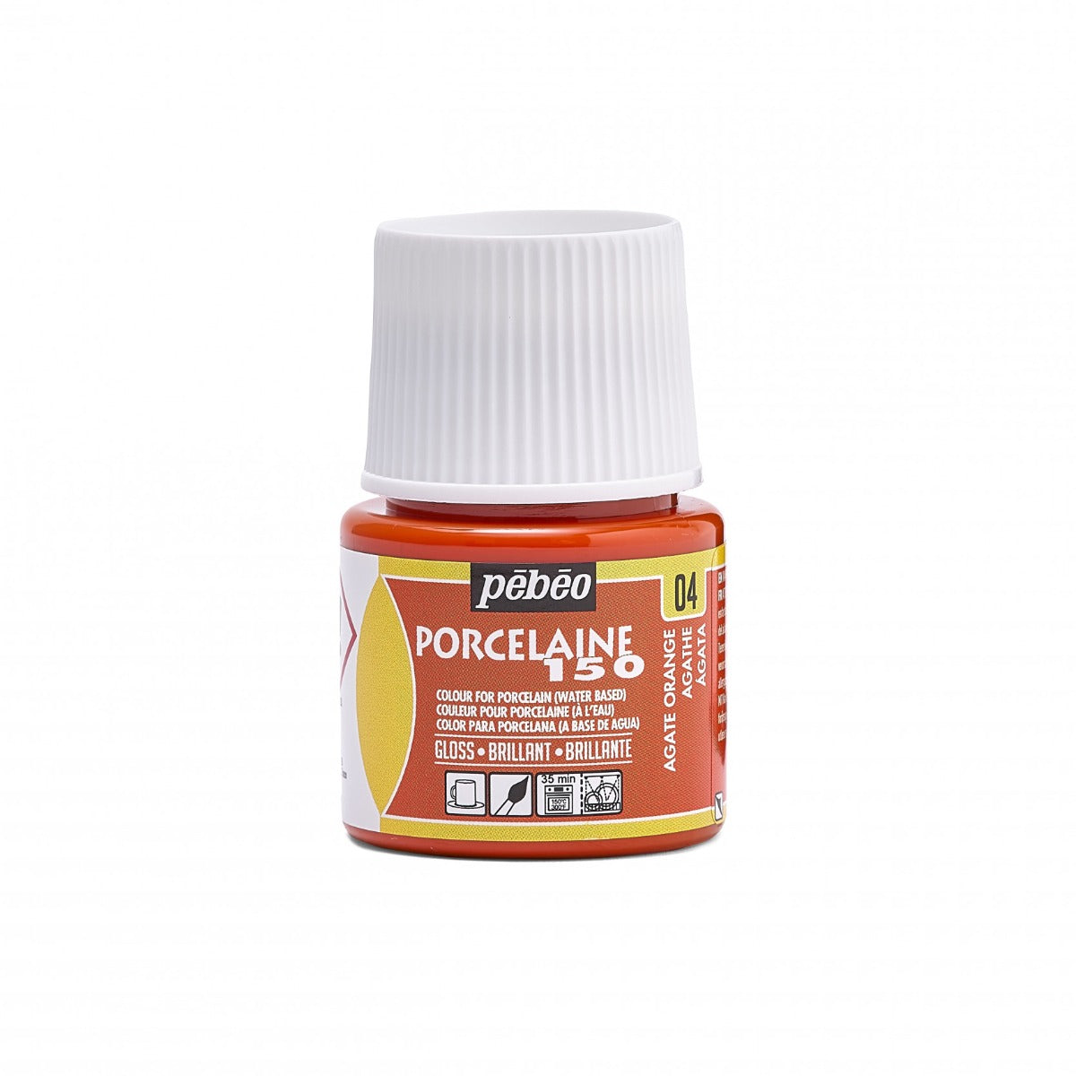 Pebeo Porcelaine 150 Porzellanfarbe 45 ml - 04 - Agaat