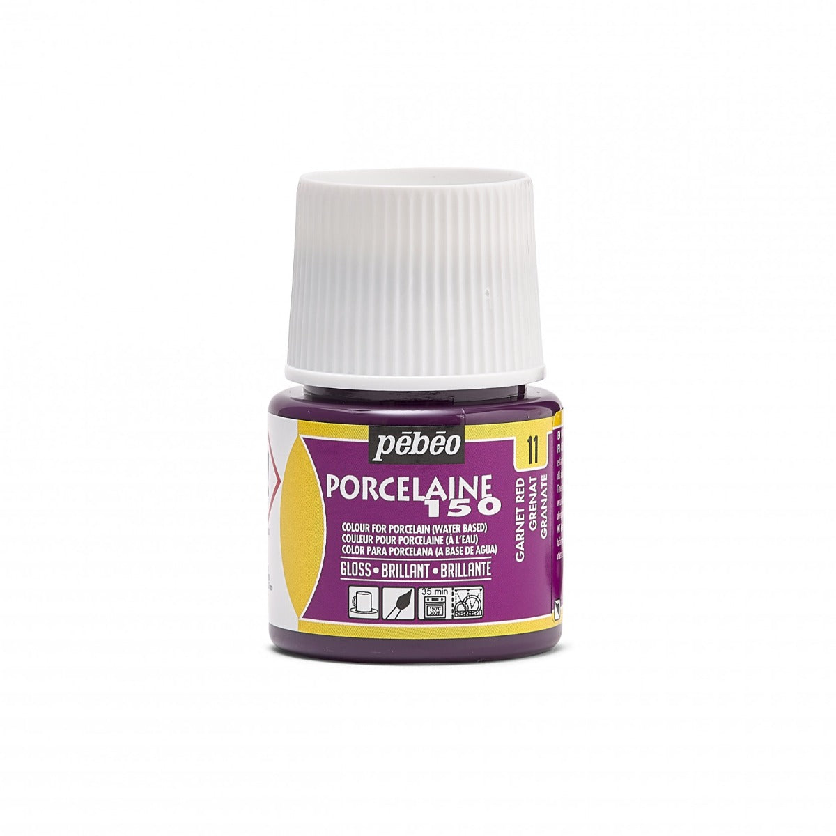 Pebeo Porcelaine 150 Porzellanfarbe 45 ml - 11 - Granaat