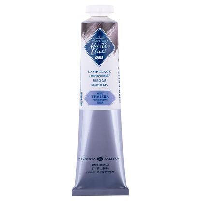 Master Class Tempera Paint 46 ml - Lamp Black
