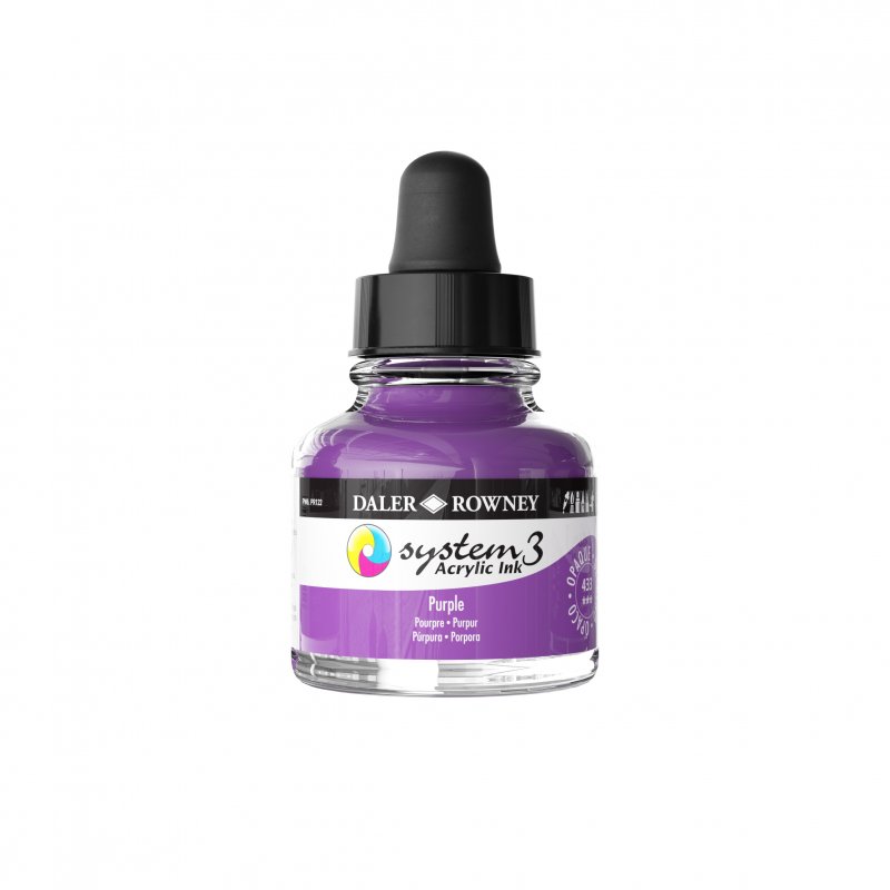 Daler-Rowney System3 Acrylic Ink 29.5 ml - Violett