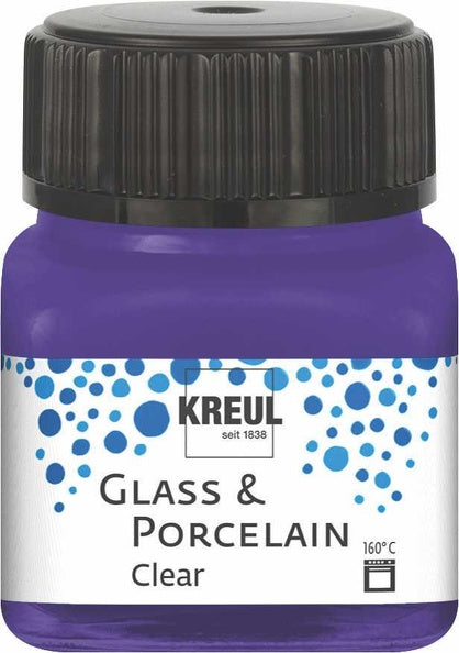 Kreul Glass & Porcelain Clear 20 ml - Violett