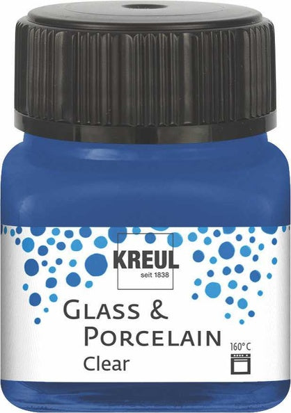 Kreul Glass & Porcelain Clear 20 ml - Dunkelblau