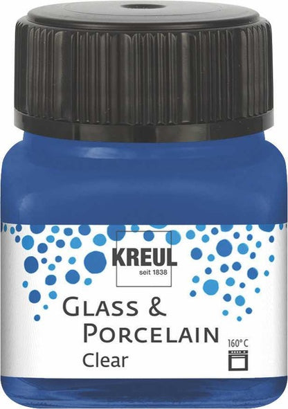 Kreul Glass & Porcelain Clear 20 ml - Dunkelblau