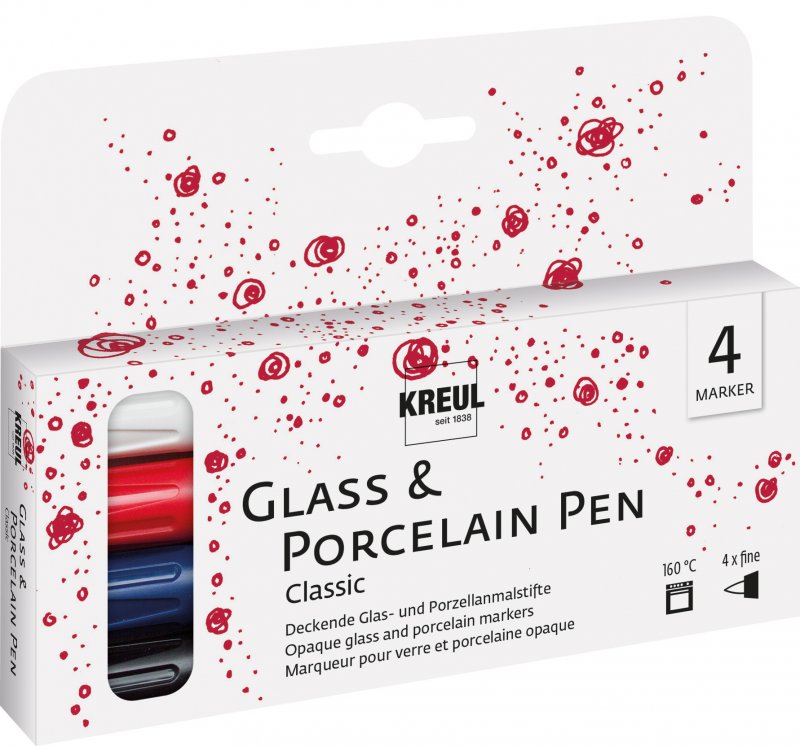 Kreul Glas & Porselein Stiften Sets
