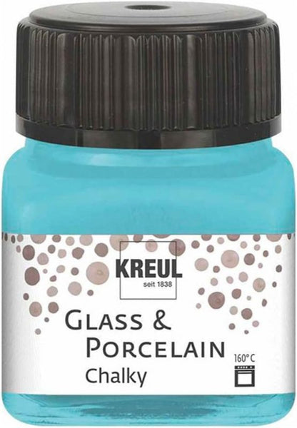 Kreul Glas- und Porzellanfarbe Chalky 20 ml - Ice Mint
