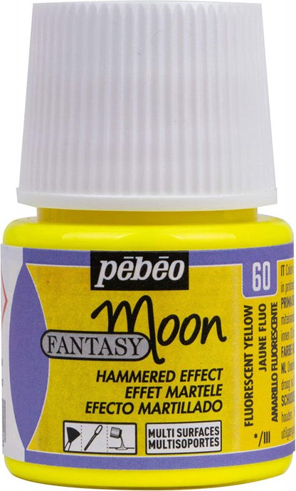 Pebeo Fantasy Moon Effektfarbe 45 ml - Fluoreszierend Yellow