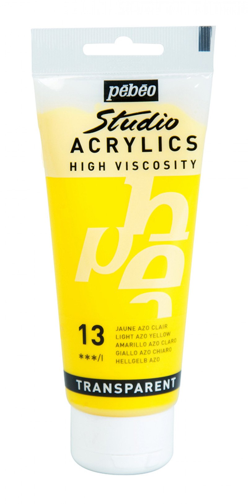 Pebeo Studio Acrylfarbe 100 ml - 13 - Azogelb hell