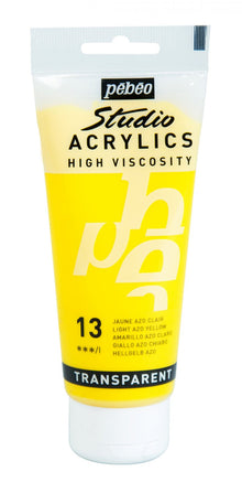 Pebeo Studio Acrylfarbe 100 ml - 13 - Azogelb hell